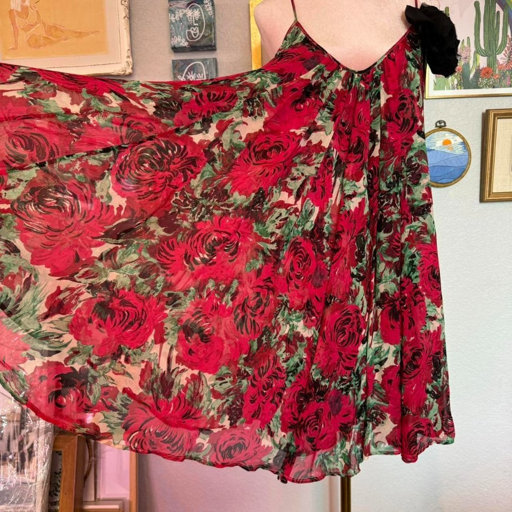 Gorgeous Vintage 100 Silk Tracy Reese Dress